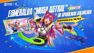 Apariencias Exclusivas ALLSTAR  Esmeralda quotMusa Astralquot  Mobile Legends Bang Bang [upl. by Igig]