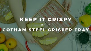 Keep It Crispy With The Help Of The Gotham Steel Crisper Tray [upl. by Alin716]