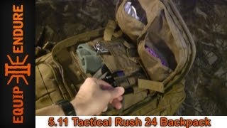 511 Tactical Rush 24 Backpack Overview [upl. by Anairotciv]