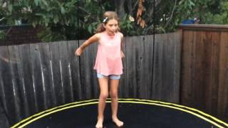 Jumping on my neighbors springless trampoline [upl. by Samson]