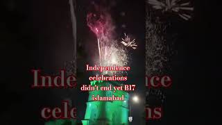 Fireworks in B 17 Islamabad viralytshorts foryoupakistan independence [upl. by Nalepka]