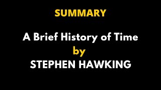 A Brief History Of Time By Stephen Hawking  Chapter 1 Audio Reading [upl. by Nageet171]