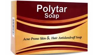 Polytar Soap Acne Prone Skin amp Hair Antidandruff Soap [upl. by Eskil]