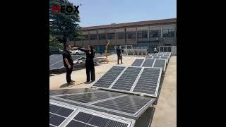 Mobile Energy Storage Folding Solar Container container meox solar solarpower factory [upl. by Skelton490]