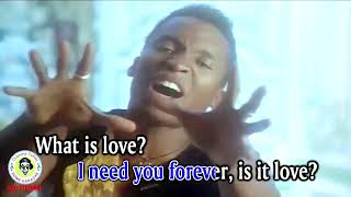 What is Love  Haddaway KARAOKE HD [upl. by Plath]