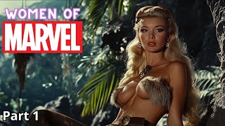 Sexiest Marvel Women  1950s Super Panavision 70 Part 1 [upl. by Amos]