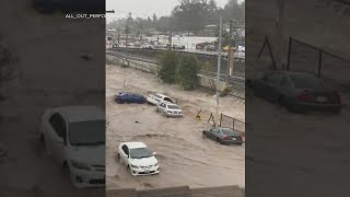 San Diego under State of Emergency after torrential flooding [upl. by Mit]