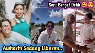 STORY SELEBGRAM AWKARIN KARIN NOVILDA LIBURAN KE ACEH [upl. by Quirita755]