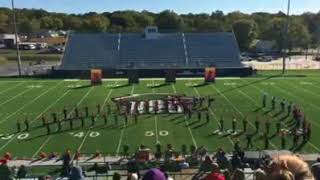 Claremore Zebra Marching Band 2017 At First Sight [upl. by Maxma]