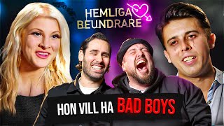 HEMLIGA BEUNDRARE HON VILL HA BADBOYS DÅRHUS [upl. by Anaugahs]