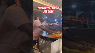 EPIC Pav Bhaji Chowpatty Taste Test pallavisaini streetfoodindia ytshorts [upl. by Eedna]