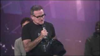 Robin Williams Hijacks TED BBC conference [upl. by Inohs994]