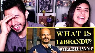 WHAT IS LIBRANDU  Standup Comedy  Sorabh Pant  Reaction by Jaby amp Gaby [upl. by Dacey]