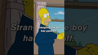 see marge strangling the boy has paid off… thesimpsons [upl. by Jesse196]