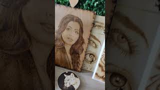 My arts 😍 pyrography art pyrography art artist fypシ reels pyrographyart handmade explore [upl. by Assiran231]