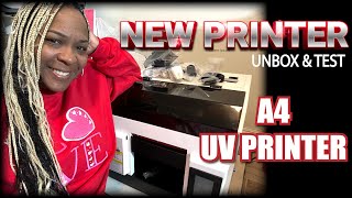 NEW PRINTER WHO DIS  UNBOX PROCOLORED A4 UV PRINTER  TEST amp REVIEW  ACRYLIC amp WOOD [upl. by Anahsal763]