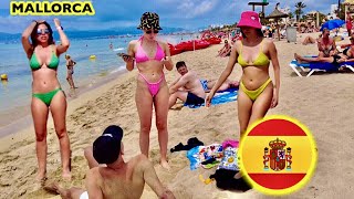 Mallorca Spain Beach Walk tour Summer Vibes 2023 [upl. by Horvitz283]