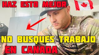 ASI SE PUEDE EMIGRAR A CANADA SIN BUSCAR TRABAJO [upl. by Odette]