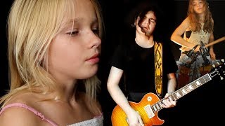 Led Zeppelin  Stairway To Heaven cover by Jadyn Rylee Sina and Andre Cerbu [upl. by Mazurek]