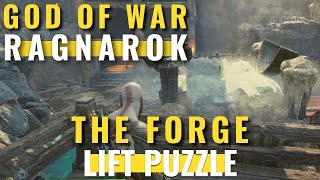 God of War Ragnarok  The Forge  Lift puzzle [upl. by Nelg]