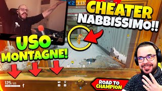 Uso la STRAT di CiccioGamer89 contro un CHEATER WOW  Rainbow Six Siege ITA Gameplay Ranked PC [upl. by Nylg]