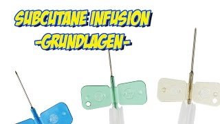 Subkutane Infusion  Grundlagen [upl. by Dorwin]