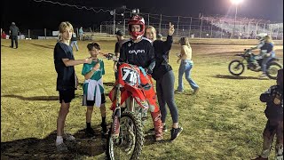 Latrobe Mx 250c 63023 Stoked to get a win [upl. by Ivens]