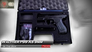 Walther P99 AS Unboxing [upl. by Nwahsor]