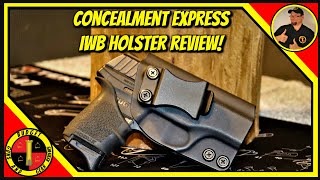 Concealment Express IWB Kydex Holster Review [upl. by Hsinam]