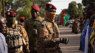 Burkina Fasos coup leader named transition president  Africanews [upl. by Thad616]