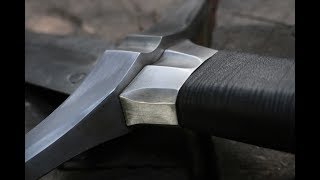 Forging a pattern welded Witcher 3 inspired sword the complete movie [upl. by Geminius]