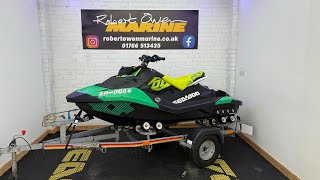 2021 SeaDoo Spark Trixx 2up 90hp iBR  34hrs [upl. by Aneekahs]