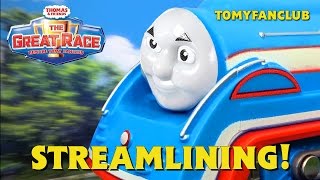 The Great Race quotStreamliningquot Thomas amp Friends Remake TOMY FANCLUB [upl. by Ocirnor]