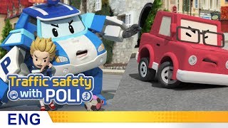 Trafficsafety with Poli  08Play ball Safely [upl. by Harelda]