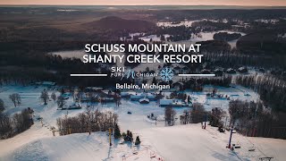 Schuss Mountain at Shanty Creek Resort  Ski Pure Michigan [upl. by Bueschel697]