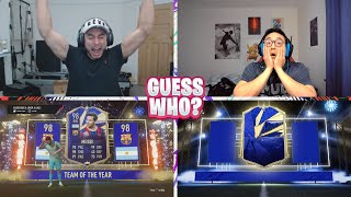 OMFG WE PACKED TOTY LIONEL MESSI THE BEST TOTY GUESS WHO EVER [upl. by Lilhak]