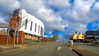 Driving in Stoke on Trent  England [upl. by Atilegna]