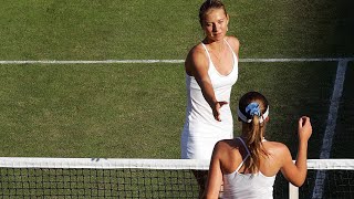 Maria Sharapova vs Daniela Hantuchova 2004 Wimbledon R3 Highlights [upl. by Ciardap]