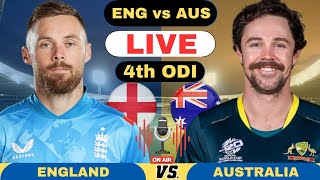 Live England vs Australia 4th ODI Match  ENG vs AUS Live 4th ODI Live Score and Commentary 2024 [upl. by Alena]