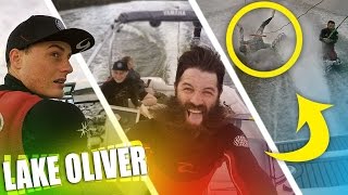 A Day on Lake Oliver  Montage Surfing Wipeouts Fails amp MORE  DALLMYD [upl. by Eenor203]