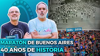 LA HISTORIA DEL MARATÓN DE BUENOS AIRES  MEJOR CORRER [upl. by Anaidiriv493]