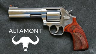 Altamont smith and wesson 686 wood grip [upl. by Everest]