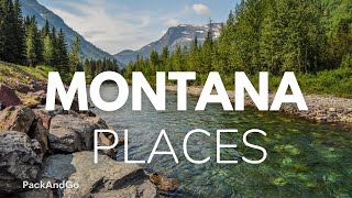 7 Best Places To Live In Montana [upl. by Suzy]