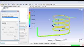 Flow through pipe and coil  Using CFD [upl. by Ielak]