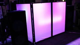 Vonyx DB5 Foldable DJ Screen [upl. by Elahcar]