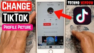 How to Change Tik Tok Profile Picture [upl. by Nerrol]