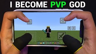 How to Become PVP God in Minecraft Pe  ft SenpaiSpider [upl. by Orelia16]