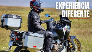 ¡Moto grande y automática Honda Africa Twin Prueba de manejo [upl. by Rettke10]