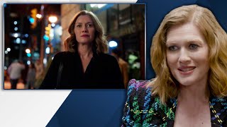 Mireille Enos on working with Bob Odenkirk and Lucky Hank [upl. by Kcinom90]