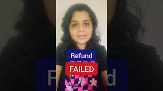 IT REFUND FAILED How to Resolve How to file Refund REISSUE REQUEST [upl. by Swamy]